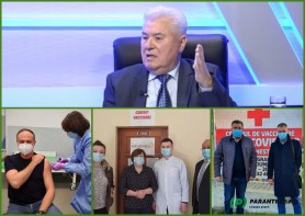 Vladimir Voronin despre deputații care se vaccinează în România: Proștilor, noi vom fi sănătoși, dar voi acolo zdohniți